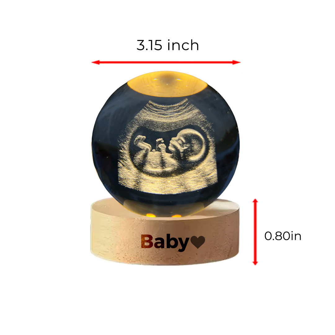 Crystal Sphere with Personalized Engraving