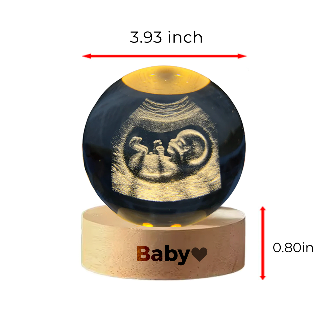 Crystal Sphere with Personalized Engraving