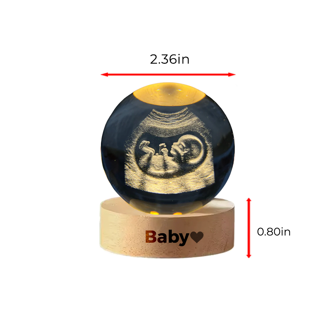 Crystal Sphere with Personalized Engraving