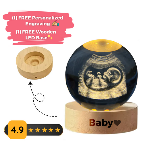 Crystal Sphere with Personalized Engraving